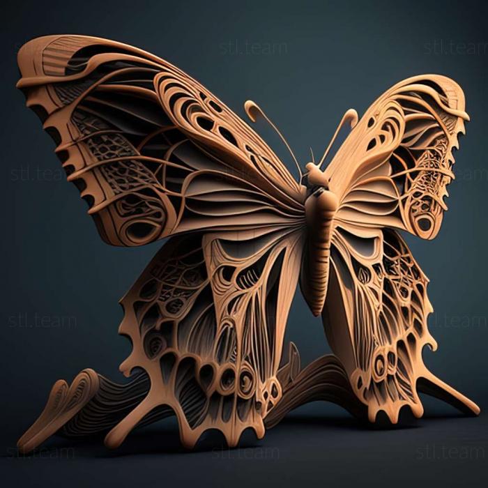 3D model Papilio joanae (STL)